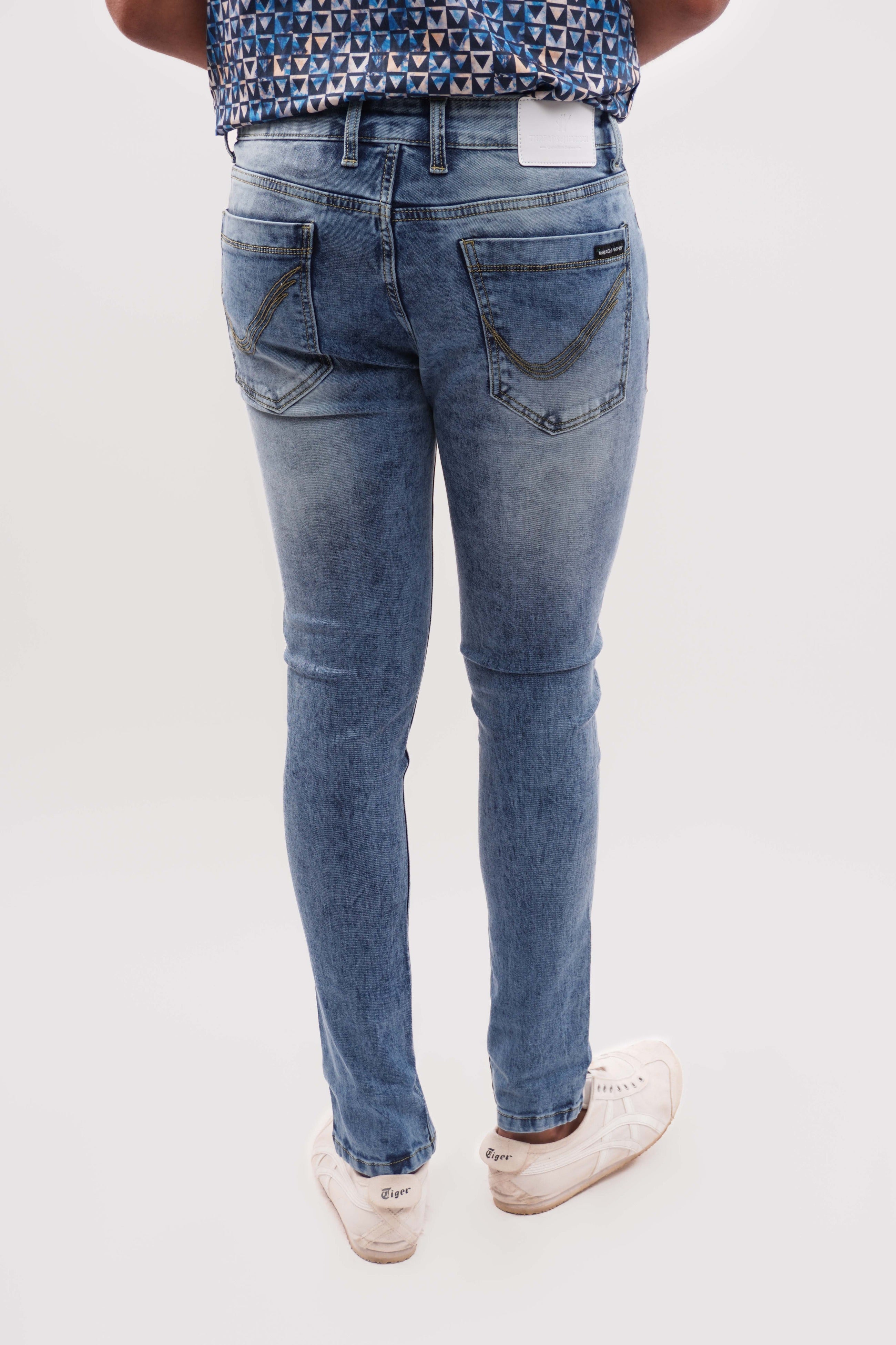 Indigo Blue Skinny Fit Denim