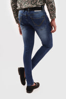 Indigo Blue Skinny Fit Denim