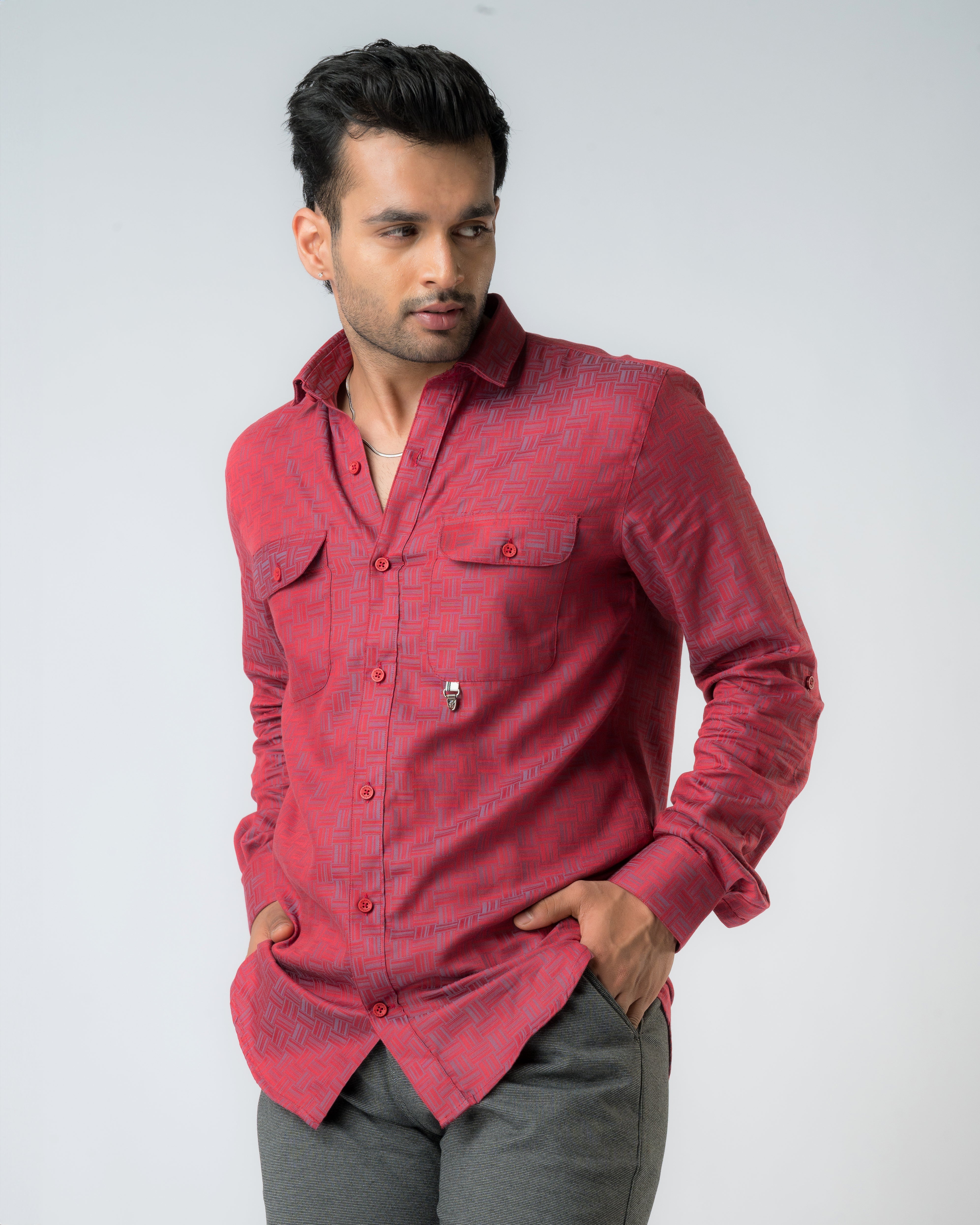 Rosy  Slim Fit Shirt