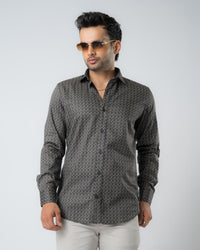 Charcoal Tide Slim Fit Shirt