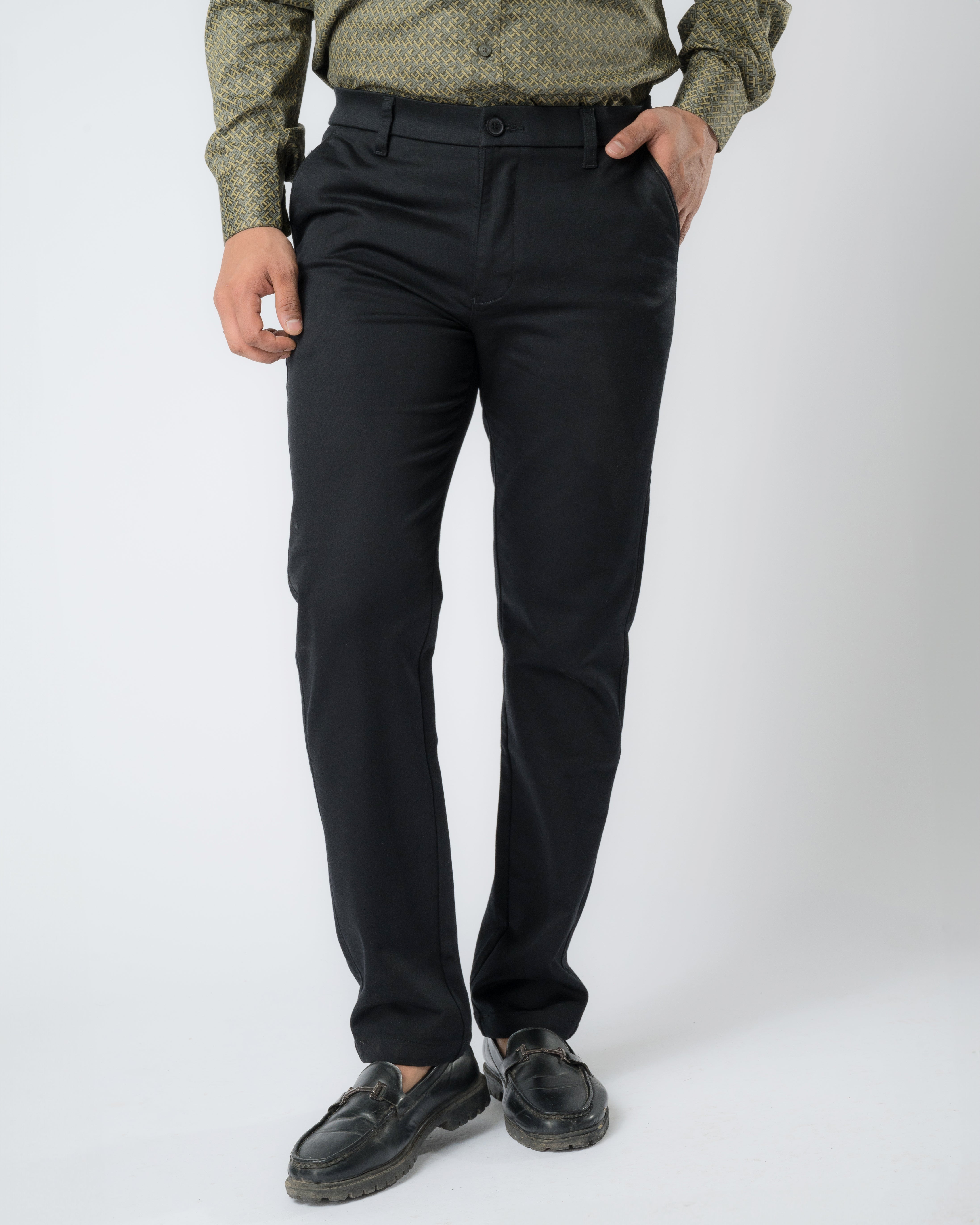 Noir Matte Chinos