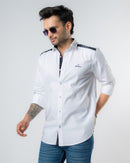 Alabaster White Slim Fit Shirt