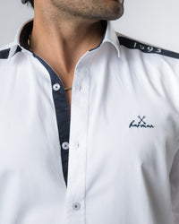 Alabaster White Slim Fit Shirt