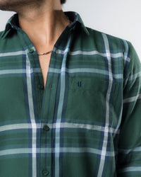 Evergreen Plaid Regular Fit Shirt