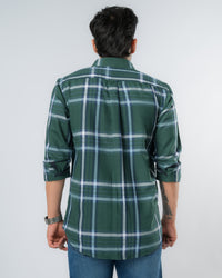 Evergreen Plaid Regular Fit Shirt