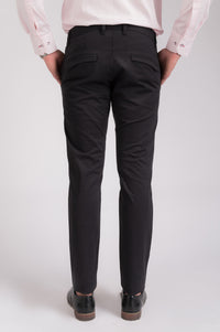 Black Flap Trouser