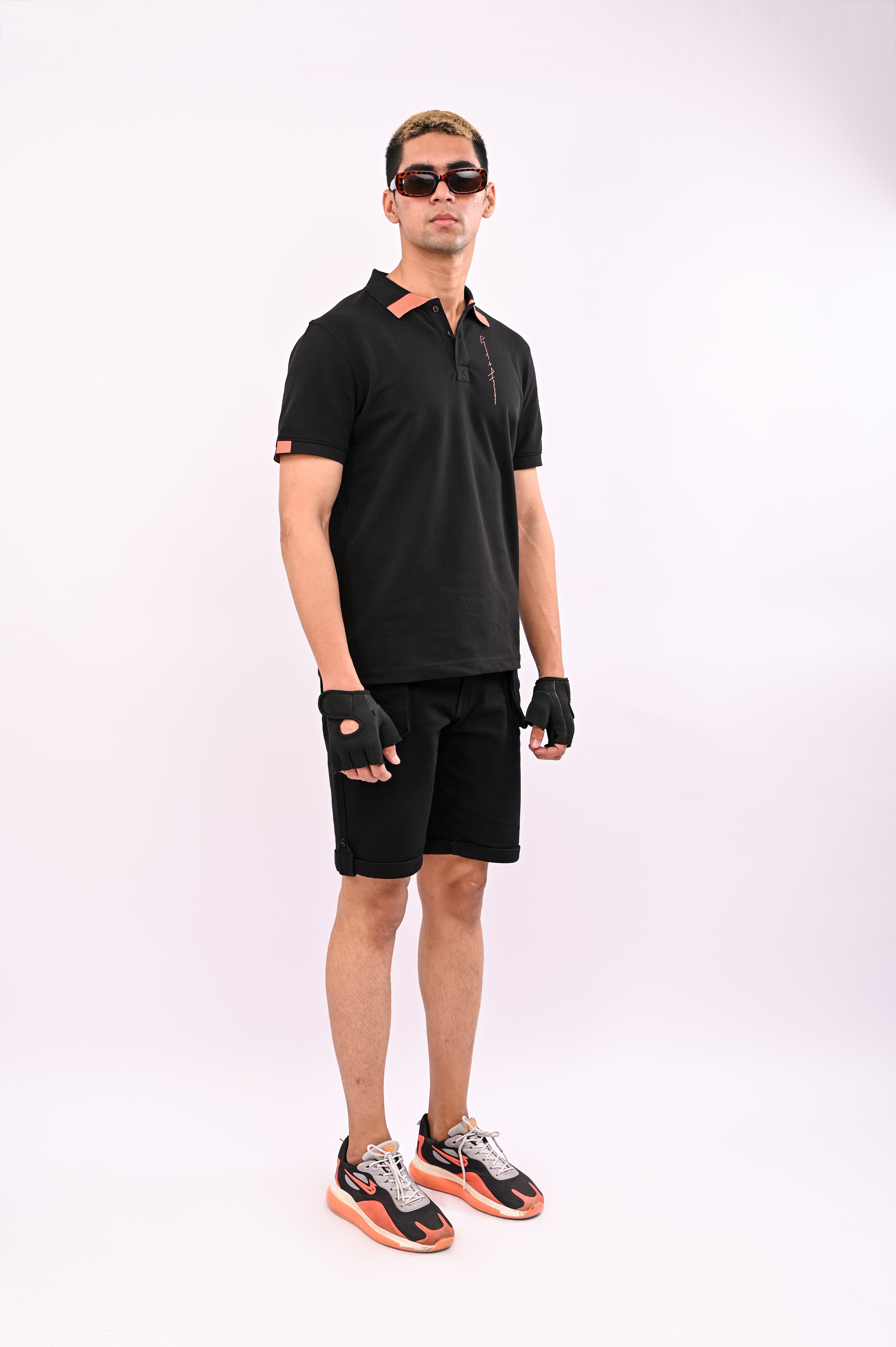 Black Polo T-shirt