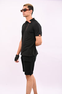 Black Polo T-shirt