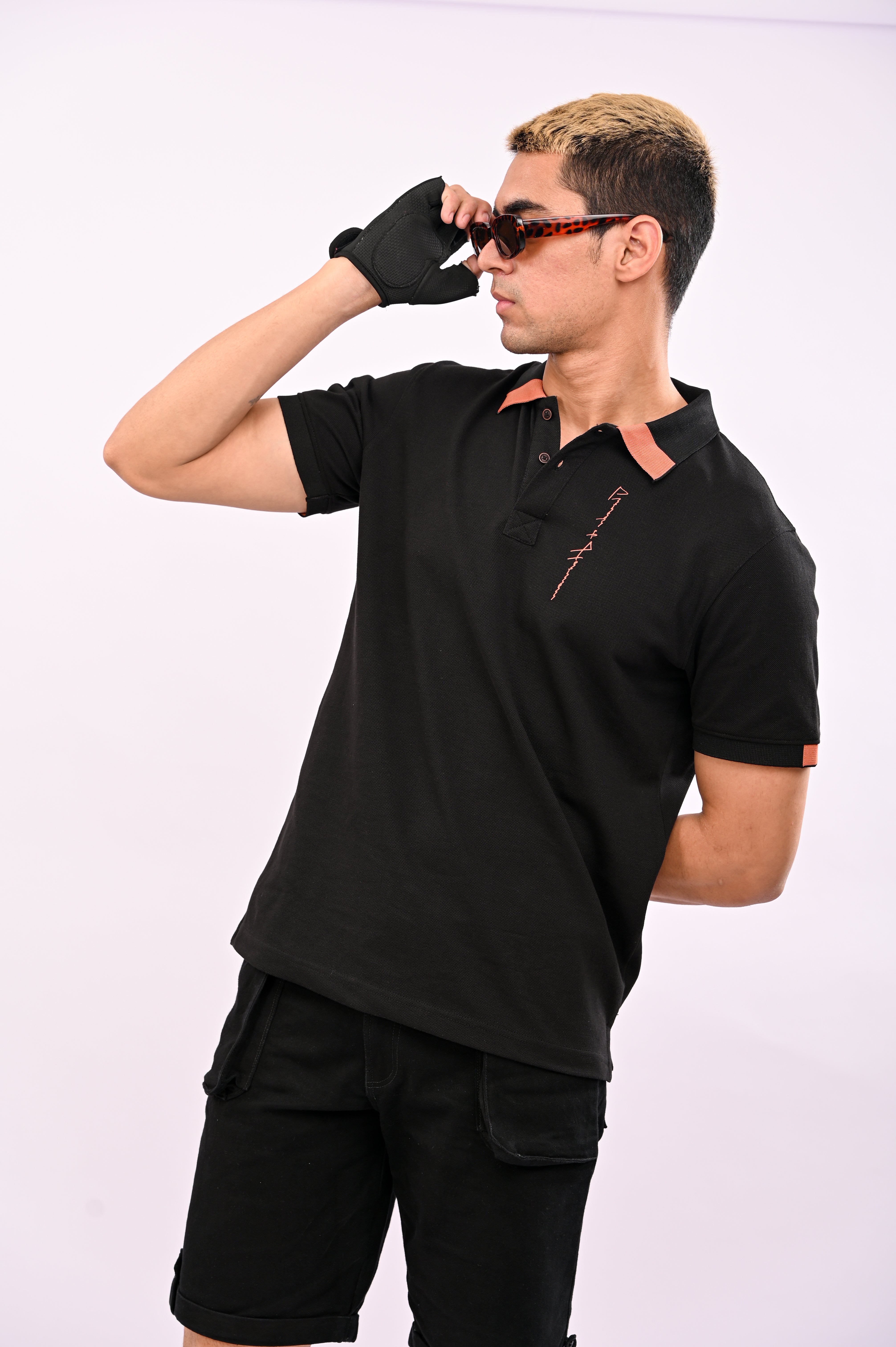 Black Polo T-shirt