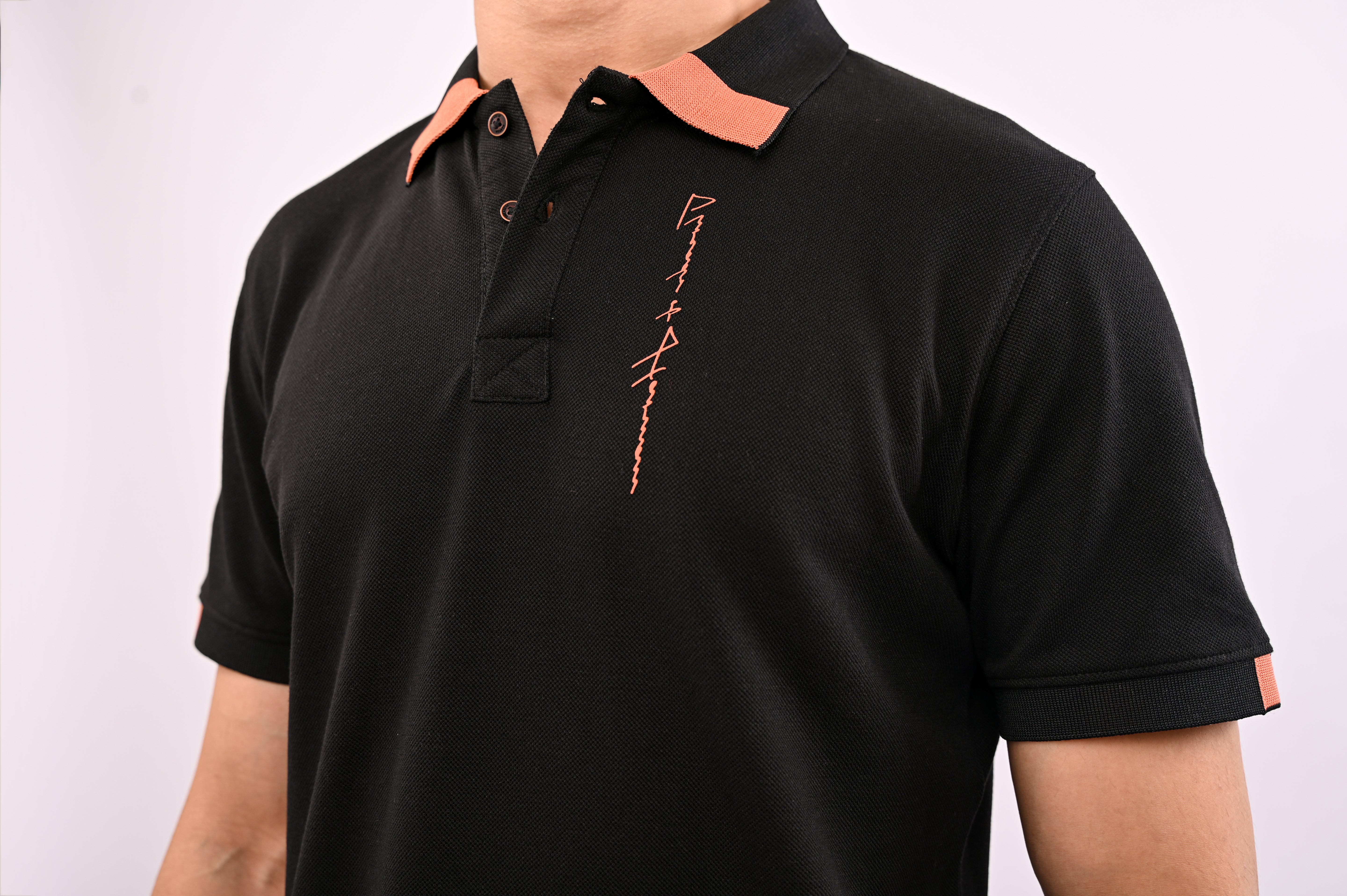 Black Polo T-shirt