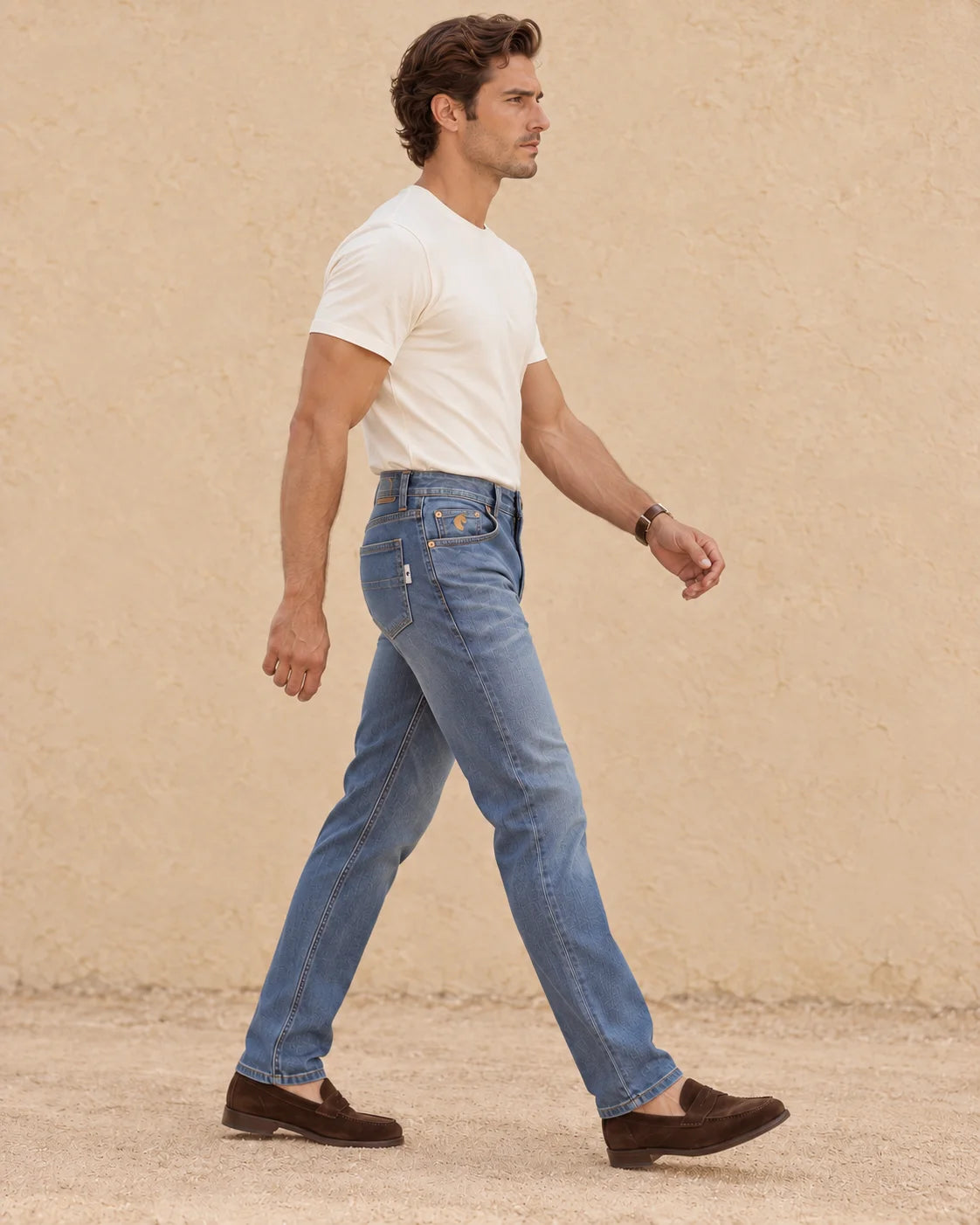 MID BLUE JEANS