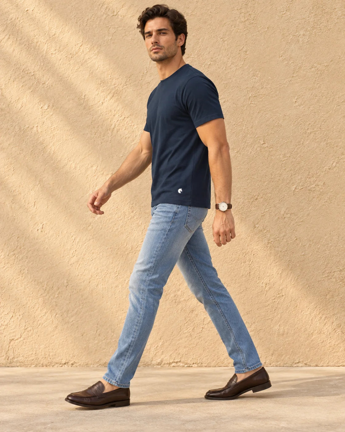 REGULAR FIT PLAIN T - SHIRT