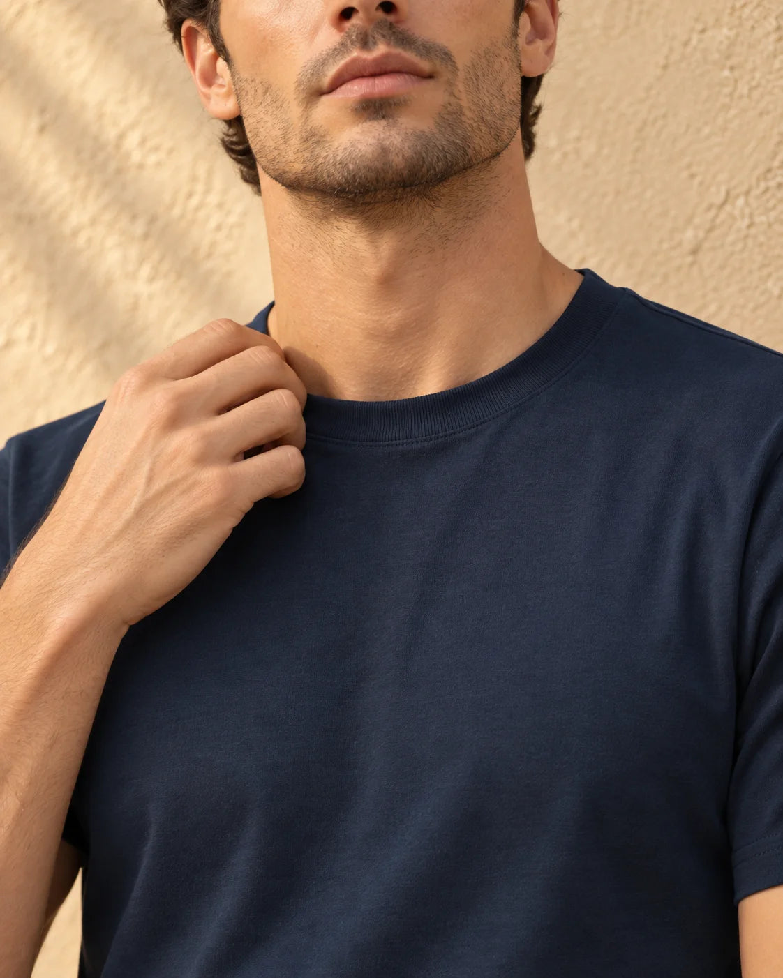 REGULAR FIT PLAIN T - SHIRT