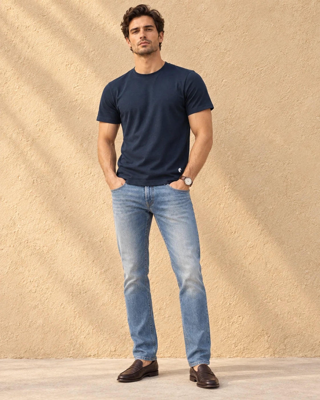 REGULAR FIT PLAIN T - SHIRT