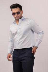 Sky Blue Slim Fit Shirt