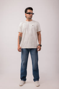 Cream Regular Fit T-shirt