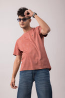 Rust Regular Fit T-shirt