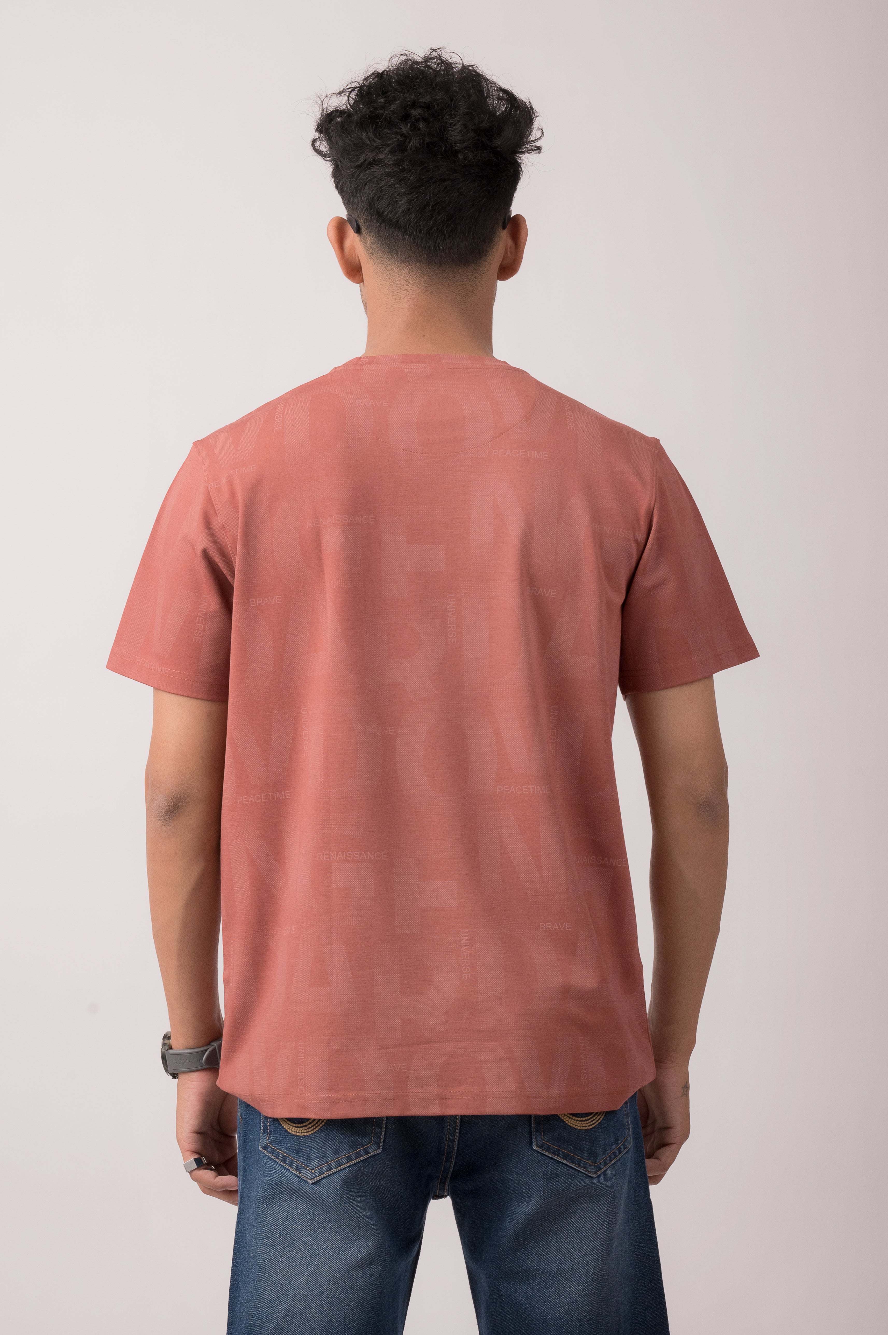 Rust Regular Fit T-shirt