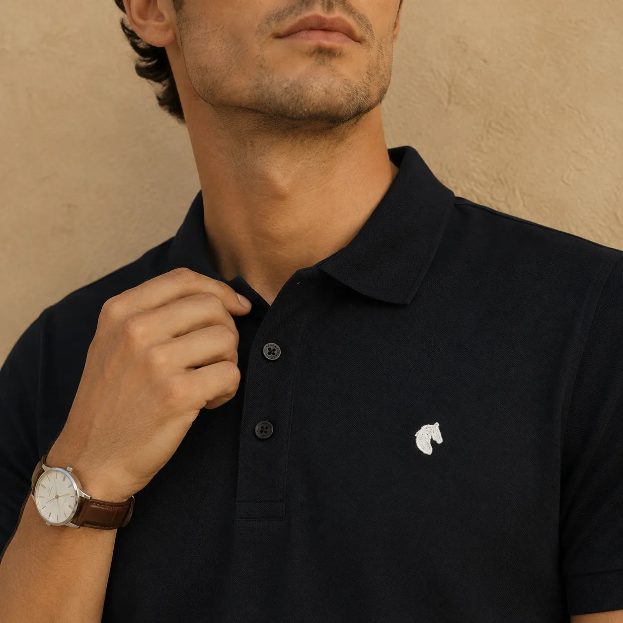 Navy - Men's Polo T-Shirt