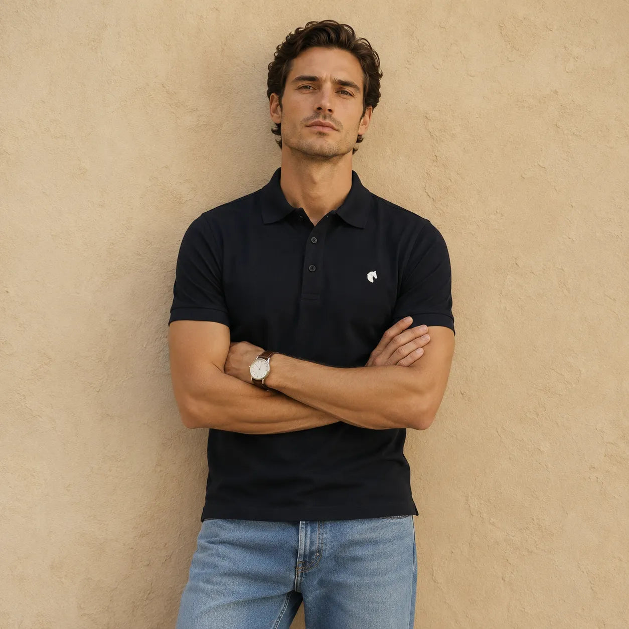 Navy - Men's Polo T-Shirt