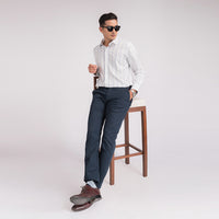 White Stripes Regular Fit Shirt