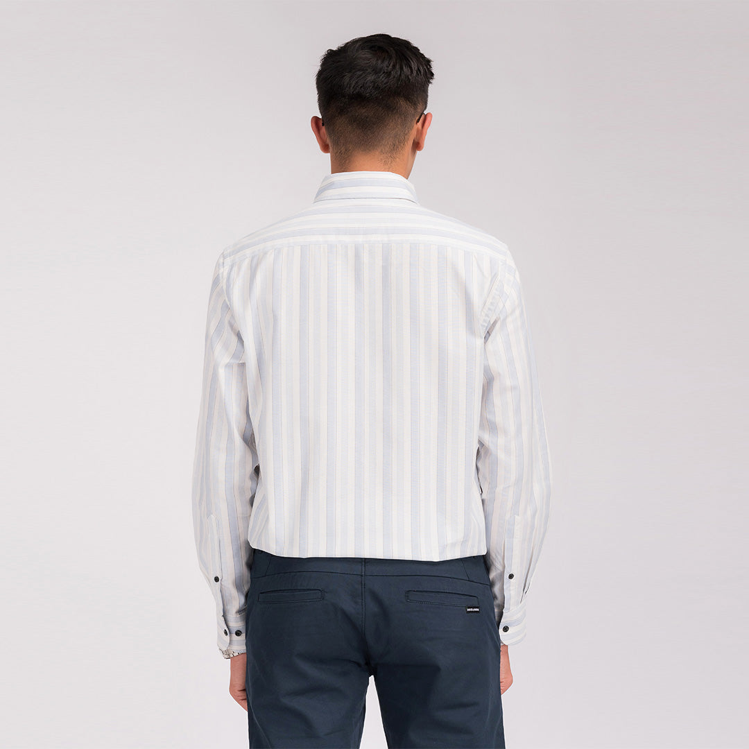 White Stripes Regular Fit Shirt