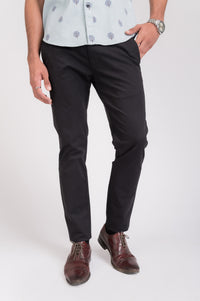 Black Flap Trouser