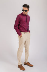 Beige Trouser