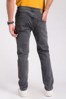 Grey Basic Regular Fit Denim