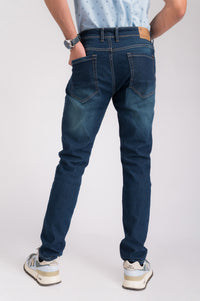 Mid Night Blue Regular Fit Denim