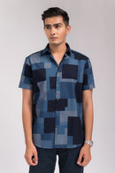 Blue Slim Fit Shirt