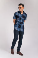 Blue Slim Fit Shirt