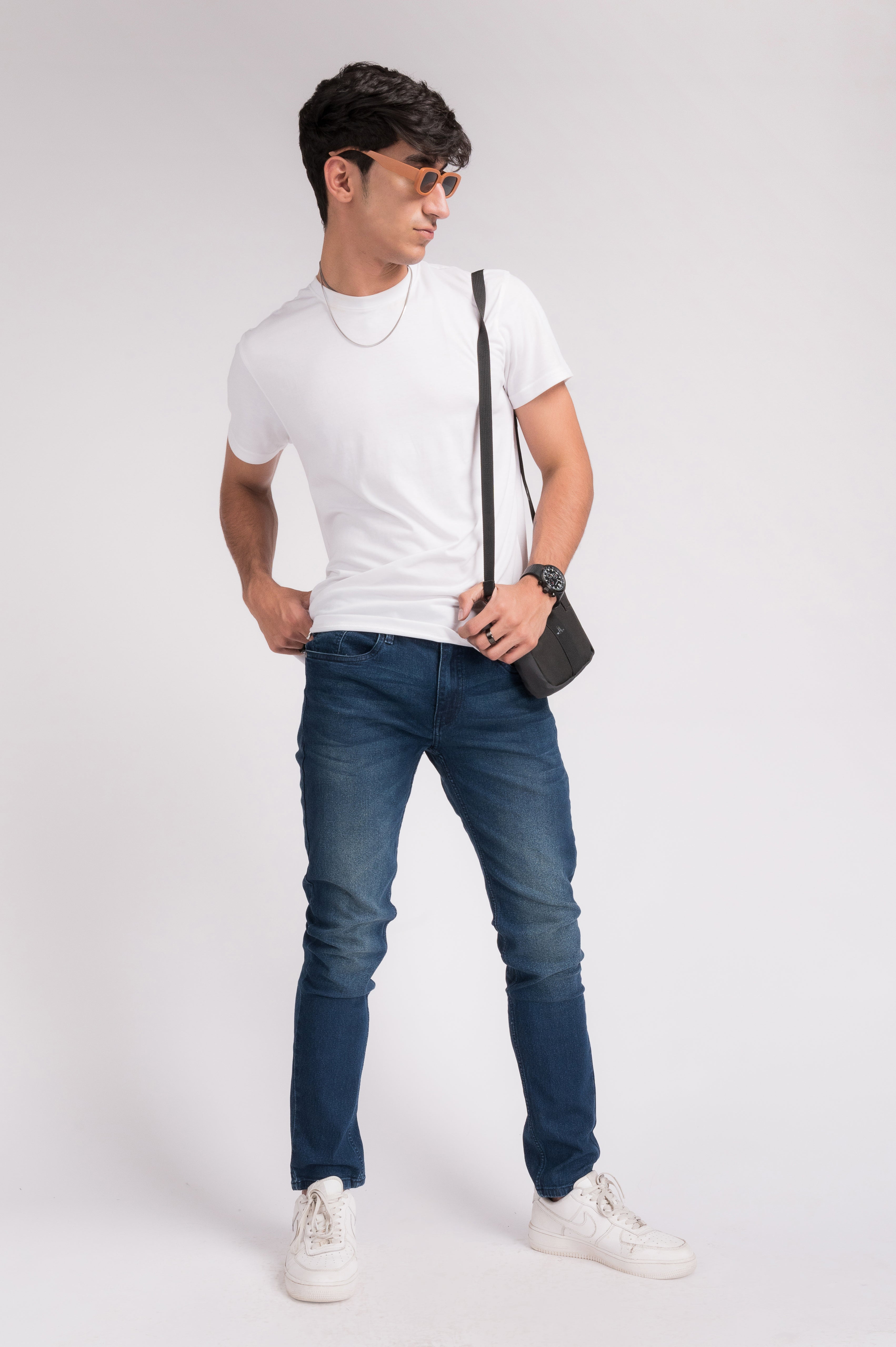 Oxford Blue Slim Fit Denim