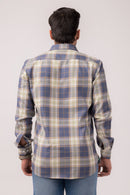 Blue Checks Slim Fit Shirt