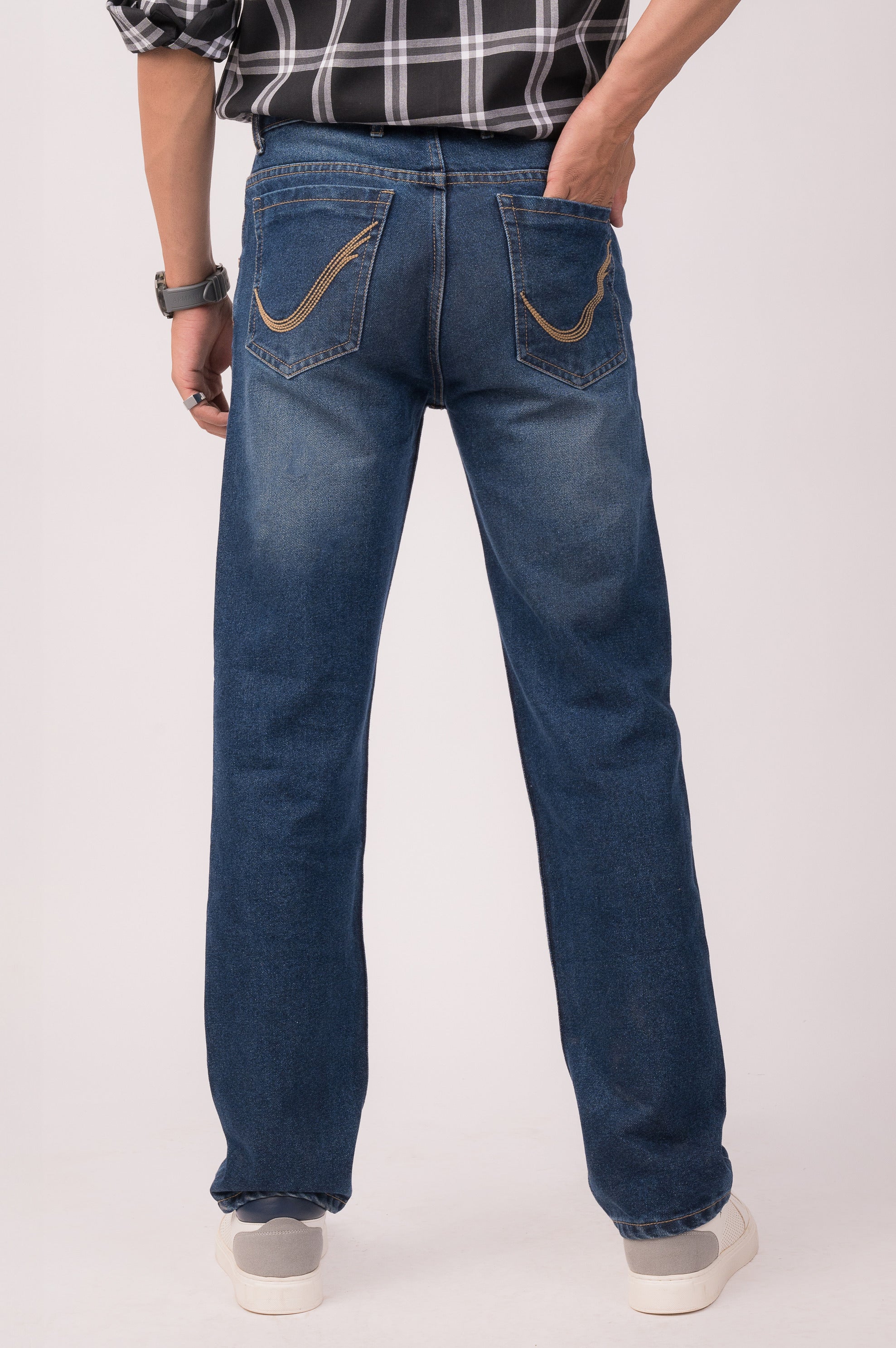 Dark Indigo LINEAR FIT Denim