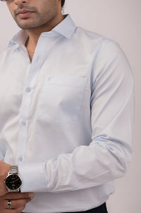 Sky Blue Slim Fit Shirt