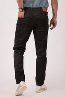 Black Regular Fit Denim