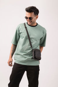 Sap Green Oversized T-shirt