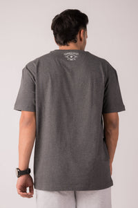 Melange Grey Oversized T-shirt