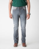 WASHED GREY BOOTCUT FIT JEANS