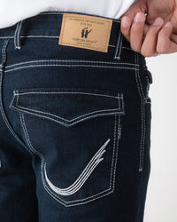 RAW BLUE REGULAR FIT JEANS