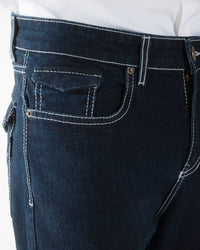 RAW BLUE REGULAR FIT JEANS