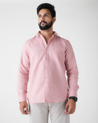 LIGHT BLUSS SEMI FORMAL SHIRT