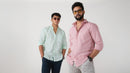 LIGHT BLUSS SEMI FORMAL SHIRT
