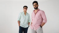 LIGHT BLUSS SEMI FORMAL SHIRT