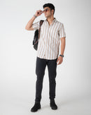 BROWN CASUAL SHIRT