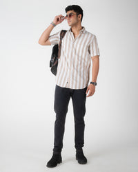 BROWN CASUAL SHIRT