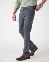 RAW GREY BOOTCUT FIT JEANS