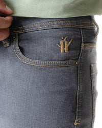 RAW GREY BOOTCUT FIT JEANS