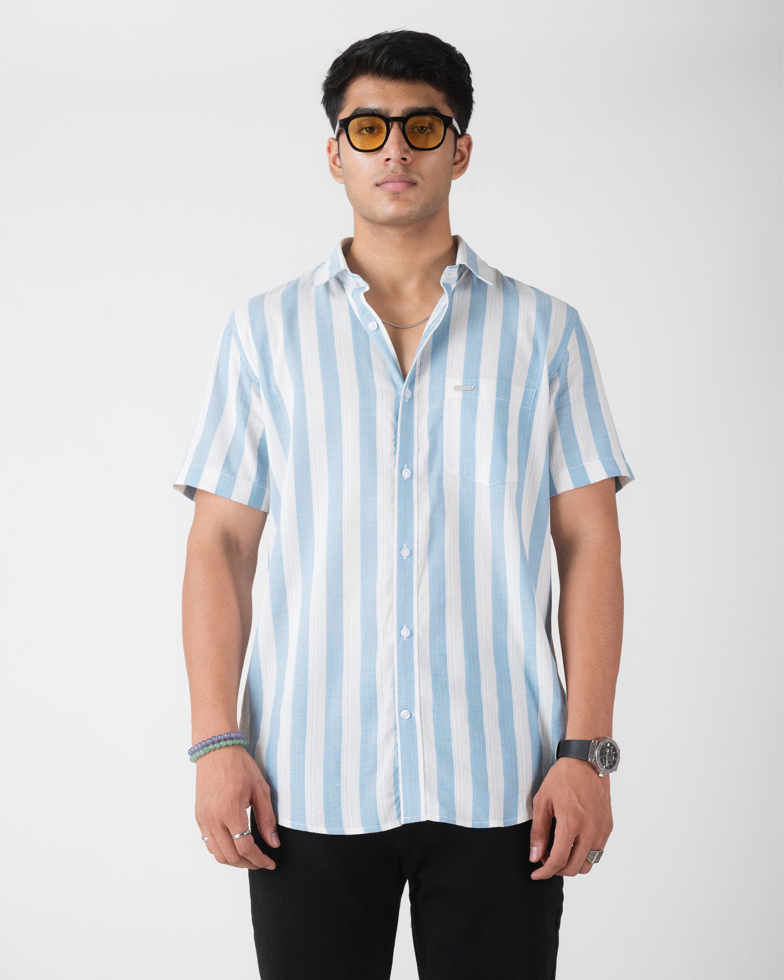 LIGHT BLUE CASUAL SHIRT